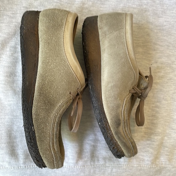 Clarks original wallabees sand suede crepe sole desert shoes Women’s 6.5 - Picture 4 of 8